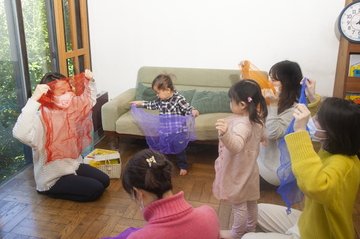 園でのIQ200グローバル教育メソッドの授業