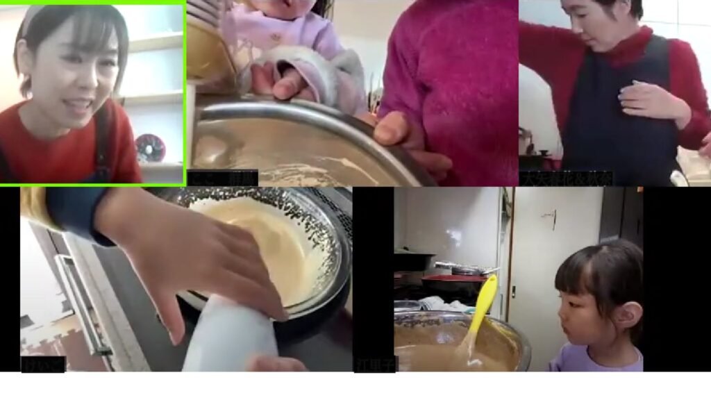 『親子で作ろう！米粉のブッシュドノエル』＠Xmasオンラインクッキング